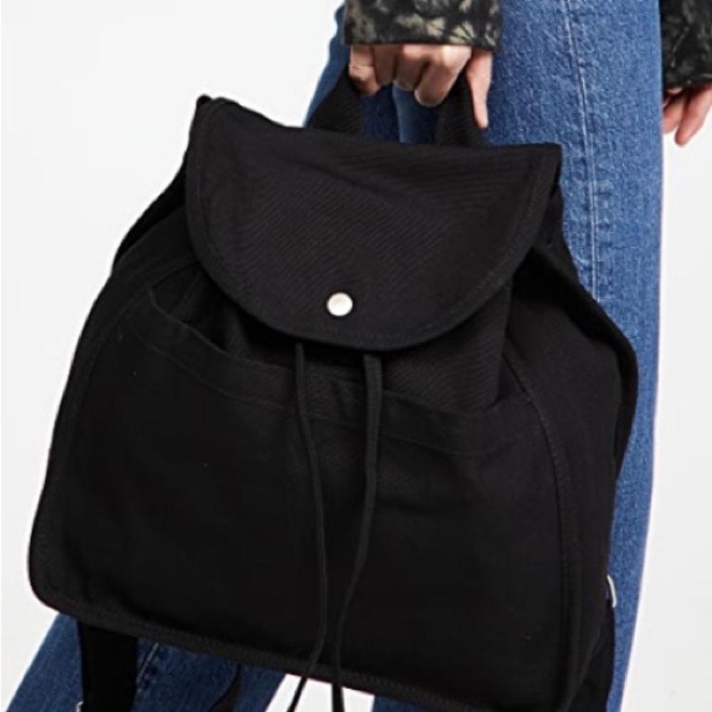 BAGGU Drawstring Backpack/ Black/NWT